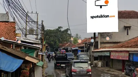 Baliho 6 × 4 m di Jl. Pembangunan Raya (Depan Pasar Primpung Gunungsindur), Kabupaten Bogor, Jawa Barat