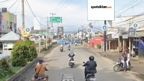 Baliho 4 × 6 m di Jl. H. Mawi (Dari arah Parung menuju Ciseeng), Kabupaten Bogor, Jawa Barat
