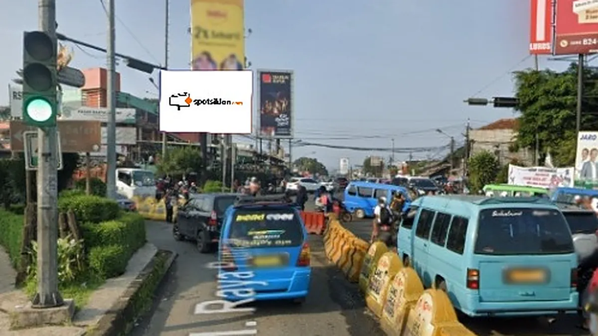 Videotron 3 × 6 m di Jl. Raya Sukabumi (Area Depan Pasar Ciawi, Menuju Sukabumi/ Puncak), Kabupaten Bogor, Jawa Barat