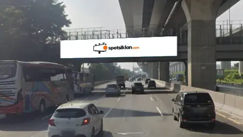 Billboard 3 × 20 m di Jl. Tol Jakarta Cikampek KM 25+400A (Dari Arah Jakarta Menuju Cikampek), Kabupaten Bekasi, Jawa Barat