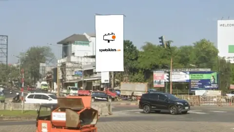 Billboard 5 × 10 m di Jl. Simpang Lampu Merah Ejib Sebelah Kanan (Dari Arah Lippo Cibarusah), Kabupaten Bekasi, Jawa Barat