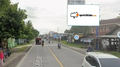 Baliho 4 × 6 m di Jl. Raya Kutoarjo - Wonosari (Dekat Pasar Jatisari), Kebumen, Jawa Tengah