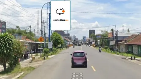 Baliho 4 × 6 m di Jl. Yos Sudarso (Dari Jembatan Sungai Gombong), Kebumen, Jawa Tengah
