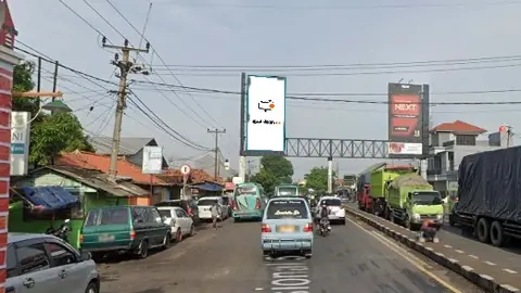 Billboard 10 × 5 m di Jl. DR. Setiabudi (Area Simpang Palimanan), Kabupaten Cirebon, Jawa Barat