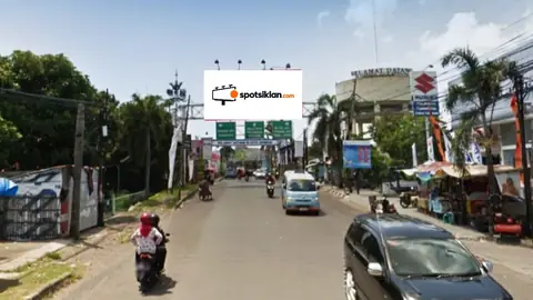 Bando Jalan 5 × 10 m di Jl. Tuparev (view menuju Grage), Kabupaten Cirebon, Jawa Barat