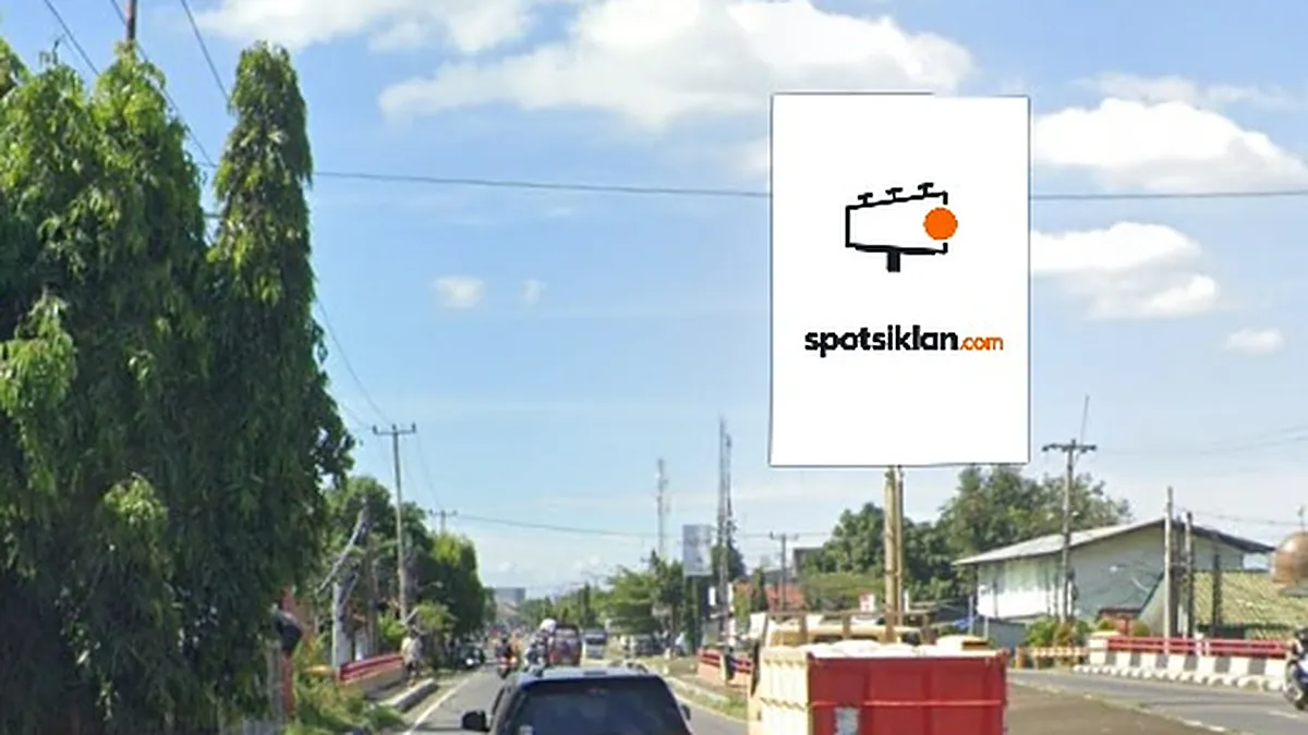 Baliho 6 × 4 m di Jl. Raya Indramayu - Cirebon (Depan Kantor Kuwu Desa Jatimerta), Jawa Barat