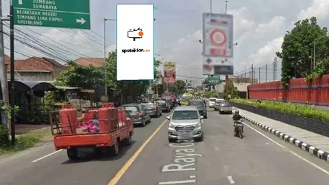 Billboard 5 × 10 m di Jl. Raya Jongbiru (Area Gudang Garam), Kabupaten Kediri, Jawa Timur