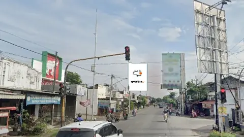 Baliho 4 × 6 m di Jl. Raya Kediri -Tulungagungm (Area Pasar Kras), Jawa Timur