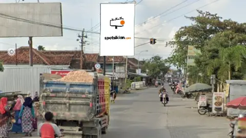 Baliho 4 × 6 m di Jl. Purwodadi - Kudus (Menuju Pasar Babalan Kalirejo), Jawa Tengah