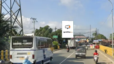 Baliho 6 × 4 m di Jl. Kartanegara (Arah Taman Kartanegara Tenggarong Seberang), Kutai Kartanegara, Kalimantan Timur