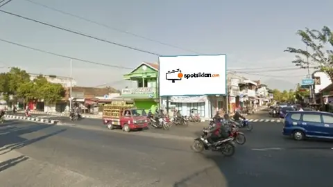 Billboard 5 × 8 m di Jl. Yogya - Solo (Area Perempatan Pasar Delanggu Klaten), Jawa Tengah