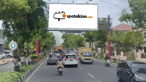 Bando Jalan 8 × 4 m di Jl. Pemuda (Arah Taman Lampion Klaten), Jawa Tengah