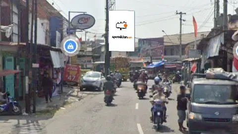 Baliho 4 × 6 m di Jl. Pedan - Cawas (arah Pasar Pedan), Klaten, Jawa Tengah