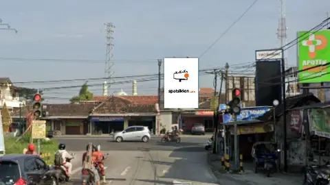 Baliho 4 × 6 m di Jl. Wonosari-Pakis (Area Lampu Merah Pakis Arah Jogja), Klaten, Jawa Tengah