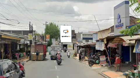 Baliho 4 × 6 m di Jl. Sentul-Cawas (Pasar Cawas), Klaten, Jawa Tengah