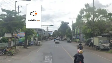 Baliho 4 × 6 m di Jl. Raya Weleri (Pertigaan Taman Weleri), Kendal, Jawa Tengah