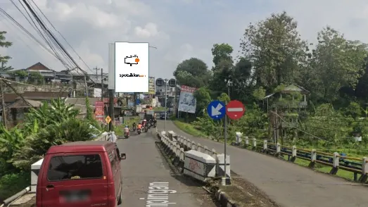 Baliho 4 × 6 m di Jl. Raya Tampingan (Dari Timur, Pertigaan Jamban), Kendal, Jawa Tengah
