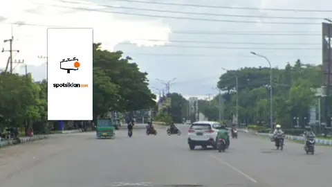 Billboard 10 × 5 m di Jl. WJ Lalamentik (Dari Oepoi Stadium Kupang), Nusa Tenggara Timur