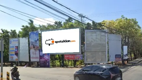 Billboard 5 × 10 m di Jl. El Tari (Simpang Empat Lippo Plaza Kupang), Nusa Tenggara Timur