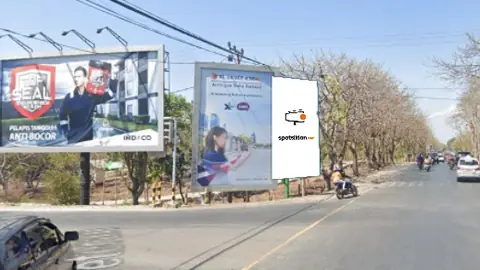 Baliho 6 × 4 m di Jl. El Tari (Arah Taman Nostalgia, Hadap Barat), Kupang (unit 1), Nusa Tenggara Timur