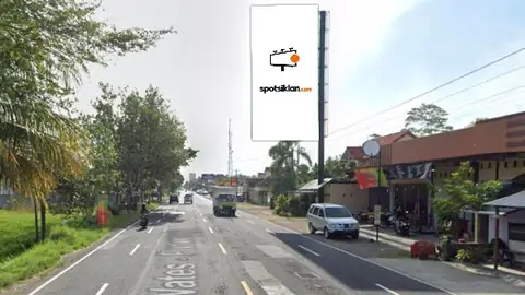 Billboard 10 × 5 m di Jl. Jogja Wates - Purworejo (Dari Jl. Wates - Jl. Purworejo hadap Barat), Kulon Progo, DI Yogyakarta
