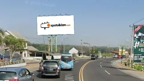 Billboard 14 × 7 m di Jl. Kedungsari (Tugu Pensil), Kulon Progo (unit 2), DI Yogyakarta