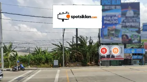Billboard 5 × 10 m di Jl. Purworejo (Depan Bandara YIA), Kulon Progo, DI Yogyakarta
