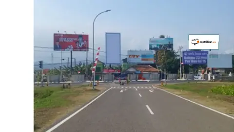 Billboard 5 × 10 m di Jl. Nasional III (Pintu Keluar NYIA), Kulon Progo, DI Yogyakarta