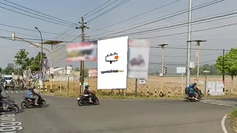 Baliho 5 × 3 m di Jl. Purboyo - Ngentak (Perempatan Kentheng) (Perempatan Kentheng (View : Arah Nanggulan)), Kulon Progo, DI Yogyakarta