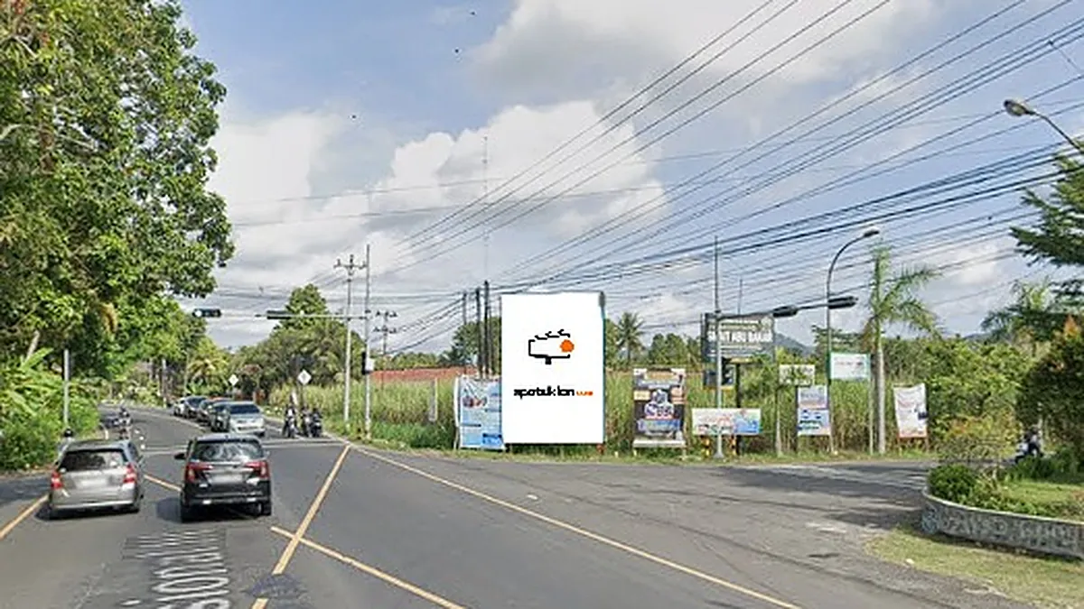 Baliho 6 × 4 m di Jl. Wates - Purworejo (Perempatan Tambak) (Perempatan Tambak (View : Arah Purworejo)), Kulon Progo, DI Yogyakarta