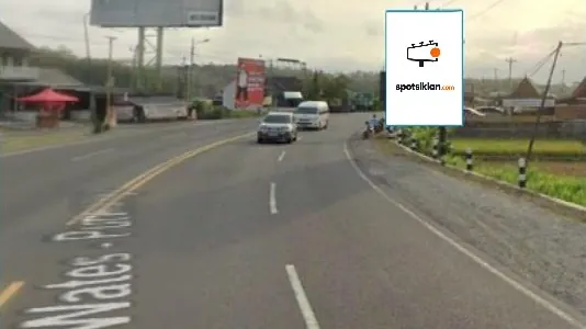 Baliho 6 × 4 m di Jl. Karangan (Pertigaan Tugu Pensil), Kulon Progo, DI Yogyakarta