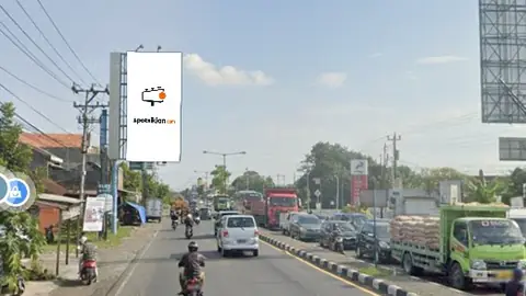 Billboard 8 × 4 m di Jl. Raya Solo Sragen Waru (Lampu Merah Peremapatan Kebakkaramat, Hadap Timur), Karanganyar, Jawa Tengah
