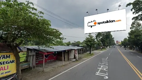 Billboard 5 × 10 m di Jl. Adi Sucipto (Timur Superindo Colomadu, Hadap Timur), Karanganyar, Jawa Tengah