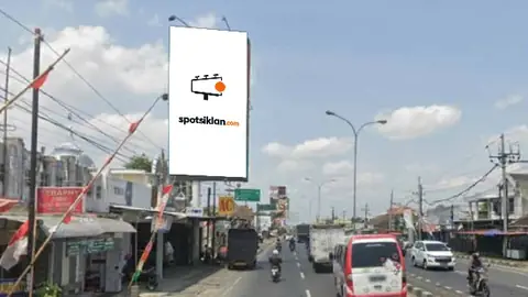 Billboard 10 × 5 m di Jl. Semarang-Surakarta (Barat Lampu Merah Pertigaan Bangak Kartasuro, Hadap Barat), Karanganyar, Jawa Tengah