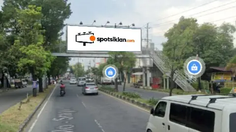 JPO 4 × 12 m di Jl. Raya Raya Palur (Depan Kampus UNSA Palur, Hadap Barat), Karanganyar, Jawa Tengah