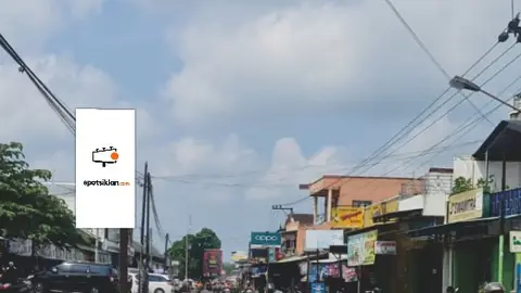 Baliho 2 × 4 m di Jl. Raya Matesih (Pasar Matesih), Karanganyar, Jawa Tengah