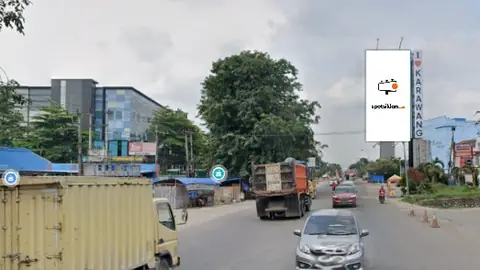 Billboard 10 × 5 m di Jl. Interchage Karawang Barat (depan Mandaya Hospital), Jawa Barat