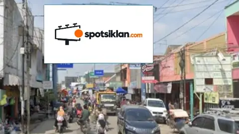 Billboard 5 × 10 m di Jl. Raya R.Dengklok (Dari Arah Pasar Rengasdengklok Ke Karawang), Jawa Barat