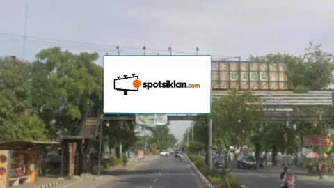 JPO 5 × 10 m di Jl. Jenderal Ahmad Yani (Depan Rabbani Karawang), Jawa Barat