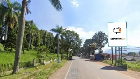 Baliho 4 × 6 m di Jl. Raya Palagan (Pasar Pon Ambarawa), Kabupaten Semarang, Jawa Tengah