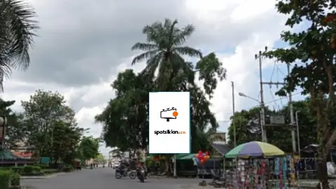 Baliho 6 × 4 m di Jl. S Parman-Jl. D.I Panjaitan (Area Taman Kota Sampit), Kotawaringin Timur, Kalimantan Tengah