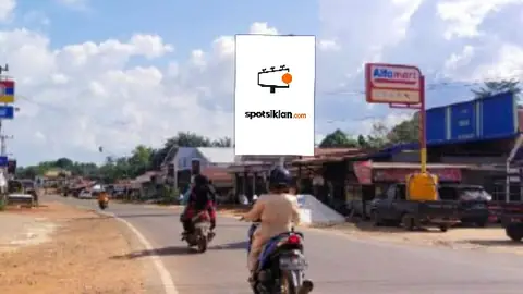 Baliho 6 × 4 m di Jl. Tjilik Riwut (Area Simpang Pelantaran), Kotawaringin Timur, Kalimantan Tengah