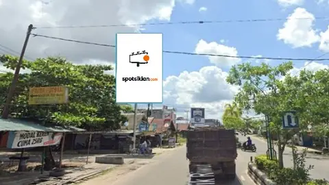 Baliho 4 × 6 m di Jl. Sudirman (Arah Menuju Kantor Bank BNI Sampit), Kotawaringin Timur, Kalimantan Tengah