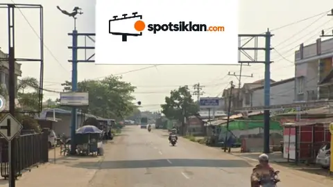 Bando Jalan 5 × 10 m di Jl. Sisingamangaraja (Menuju Pasar Malam Ketapang), Kalimantan Barat
