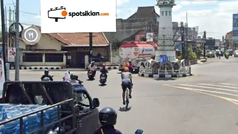 Billboard 5 × 10 m di Jl. Mohamad Hatta (Bundaran Simpang Lima), Kabupaten Tasikmalaya, Jawa Barat