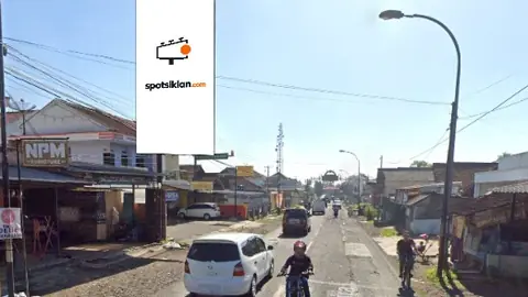 Billboard 4 × 8 m di Jl. Raya Manonjaya (Arah Ciamis), Kabupaten Tasikmalaya, Jawa Barat