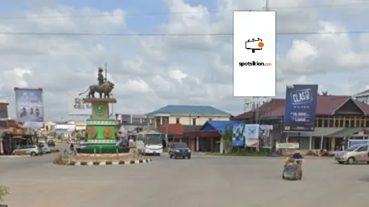 Billboard 10 × 5 m di Jl. Ahmad Yani (dari arah Pandang dari Jl. A. Yani menuju Jl. Yos Sudarso), Kutai Timur, Kalimantan Timur