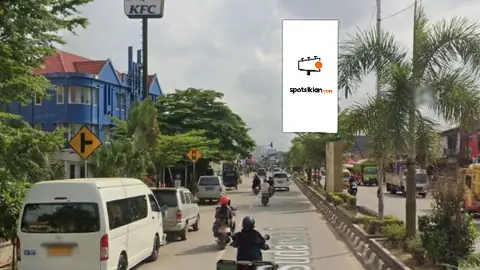 Billboard 5 × 10 m di dari arah Padang dari arah Jl. A. Yani menuju Jl. Yos Sudarso 2, Kutai Timur, Kalimantan Timur