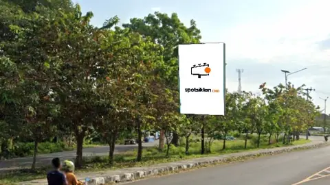 Baliho 6 × 4 m di Jl. Raya Lembar (Bunderan Gerung, Hadap Selatan), Lombok Barat, Nusa Tenggara Barat