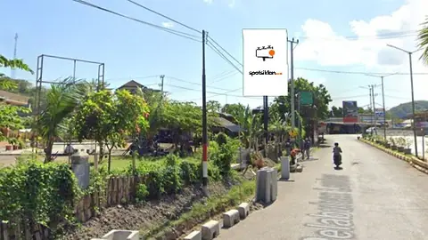 Baliho 6 × 4 m di Jl. Pelabuhan Lembar (Keluar Pelabuhan Lembar Area Masjid Baital Aman), Lombok Barat, Nusa Tenggara Barat